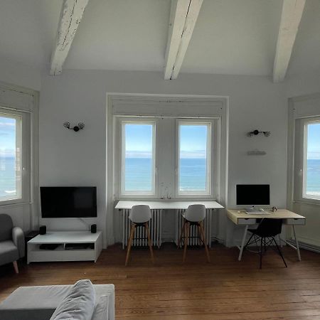 1ère ligne Mer Appartement 7 personnes. Biarritz Eksteriør bilde