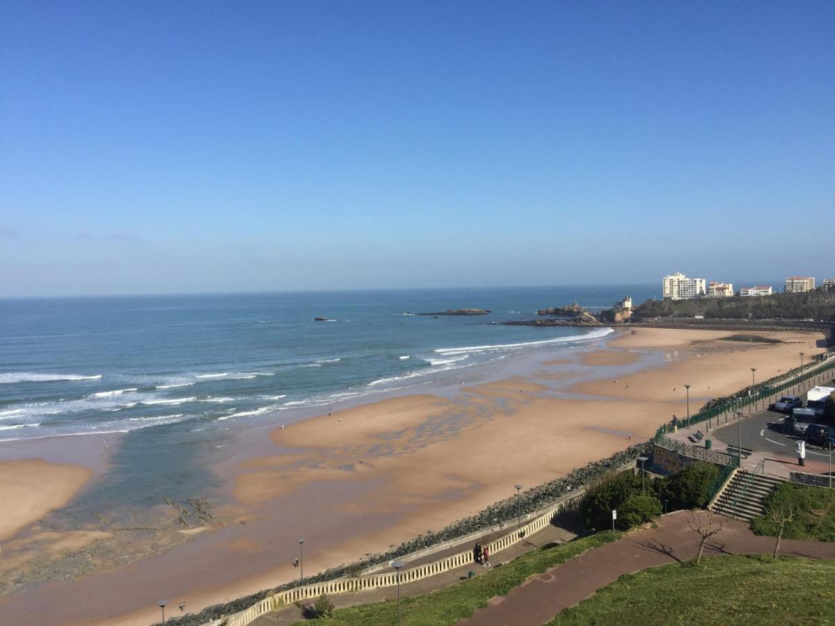 1ère ligne Mer Appartement 7 personnes. Biarritz Eksteriør bilde